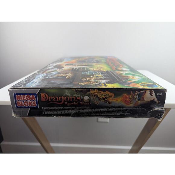Mega Bloks Dragons Krystal Wars Marauder’s Cliff 9885 Figures & Dragon - Picture 4 of 9